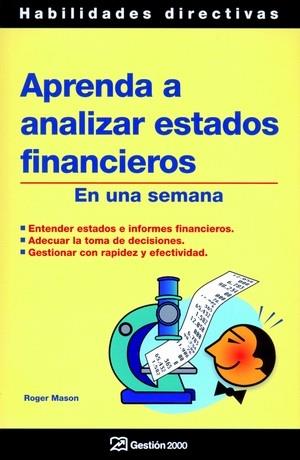 APRENDA A ANALIZAR ESTADOS FIN | 9788496612181