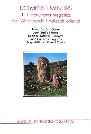 DOLMENS Y MENHIRS | 9788488589279 | TARRUS I GALTER, JOSEP