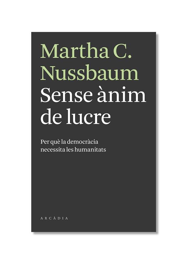 SENSE ANIM DE LUCRE | 9788493702595 | NUSSBAUM, MARTHA CRAVEN