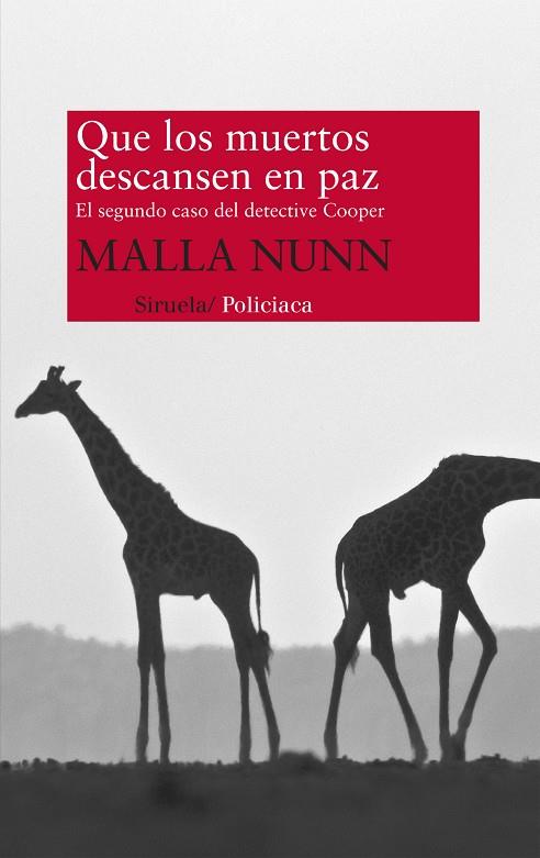 QUE LOS MUERTOS DESCANSEN EN PAZ | 9788498417982 | NUNN, MALLA