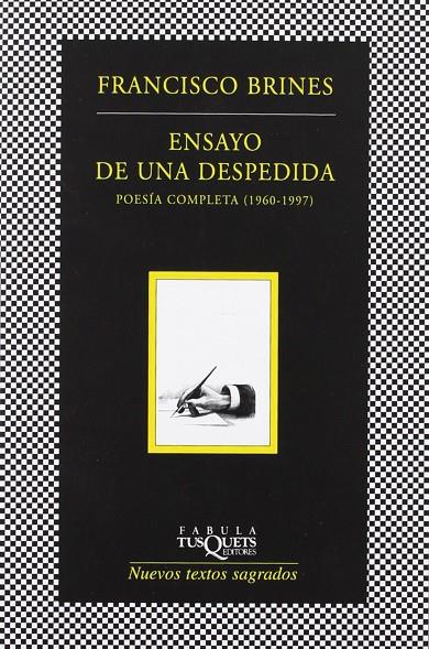 ENSAYO DE UNA DESPEDIDA | 9788483833537 | BRINES, FRANCISCO