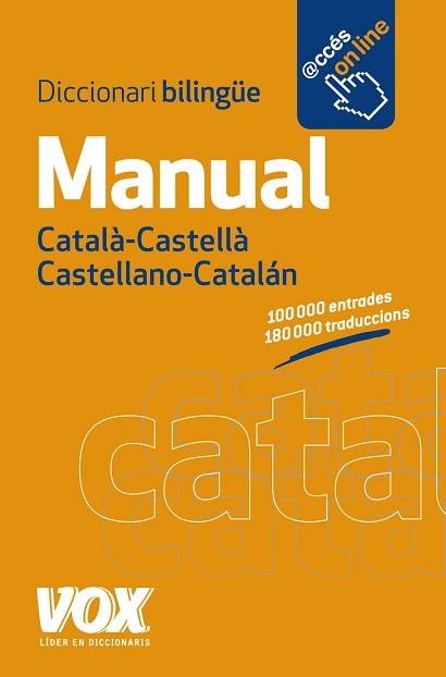 DICCIONARI MANUAL CATALÀ-CASTELLÀ / CASTELLANO-CATALÁN | 9788499740645 | -