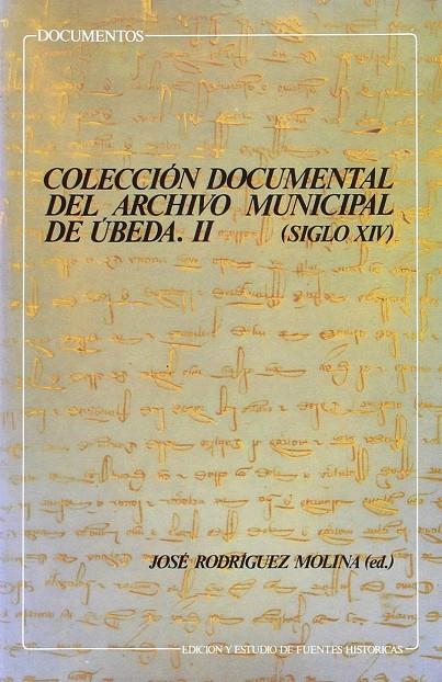 COLECCION DOCUMENTAL DEL ARCHIVO MUNICIPAL DE UBED | 9788433819345 | RODRIGEZ MOLINA ,JOSE