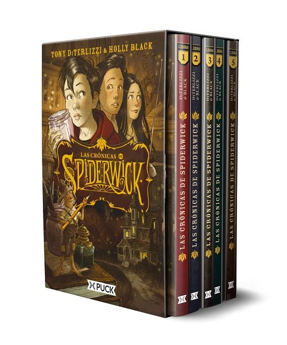 ESTUCHE SAGA "SPIDERWICK" | 9788419252074 | HOLLY BLACK, TONY DITERLIZZI