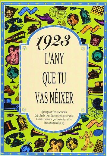 1923 L'ANY QUE TU VAS NÉIXER | 9788488907080 | COLLADO BASCOMPTE, ROSA