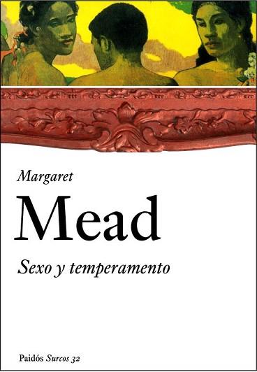 SEXO Y TEMPERAMENTO | 9788449319310 | MEAD, MARGARET