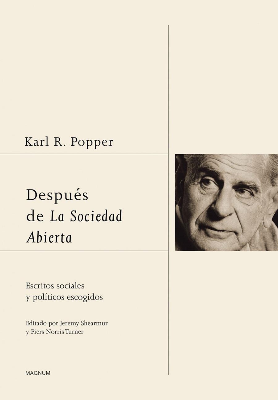 DESPUÉS DE LA SOCIEDAD ABIERTA | 9788449323584 | POPPER, KARL