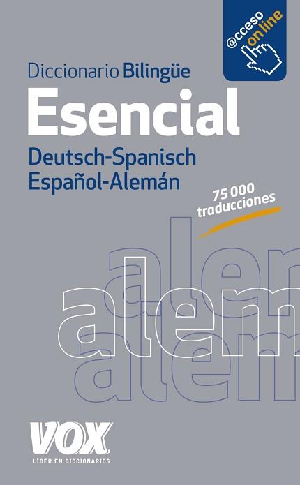 DICCIONARIO ESENCIAL ALEMÁN-ESPAÑOL/DEUTSCH-SPANISCH | 9788499742014 | LAROUSSE EDITORIAL