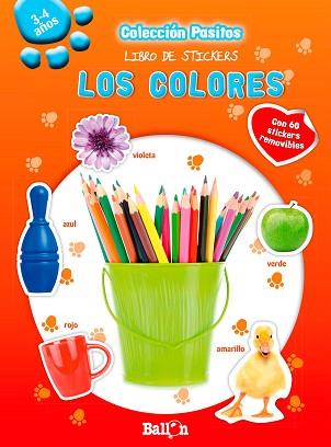 LOS COLORES - PASITOS LIBRO DE STICKERS | 9789037496406 | BALLON