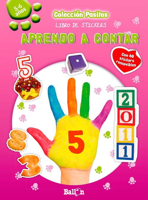 APRENDO A CONTAR - PASITOS LIBRO DE STICKERS | 9789037496444 | BALLON