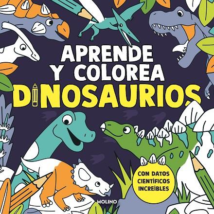 APRENDE Y COLOREA: DINOSAURIOS | 9788427245457 | AA.VV.