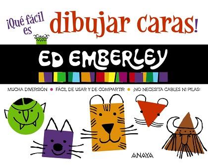 ¡QUÉ FÁCIL ES DIBUJAR CARAS! | 9788469833834 | EMBERLEY, ED