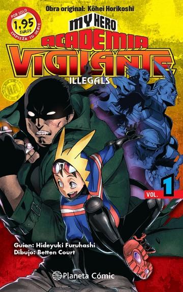 MM MY HERO ACADEMIA VIGILANTE ILLEGALS Nº 01 1,95 | 9788411400114 | HORIKOSHI, KOHEI