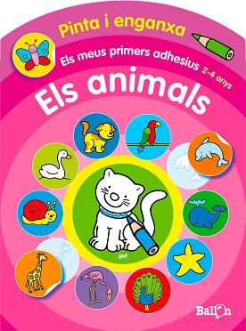 ELS MEUS PRIMERS ADHESIUS- ANIMALS | 9789037493740