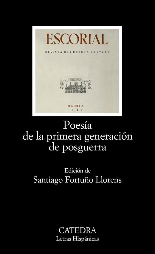 POESIA DE LA PRIMERA GENERACION DE POSGUERRA | 9788437624778