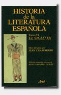 HISTORIA DE LA LITERATURA ESPA¥OLA (T.VI, S.XX) | 9788434474598 | CANAVAGGIO, JEAN