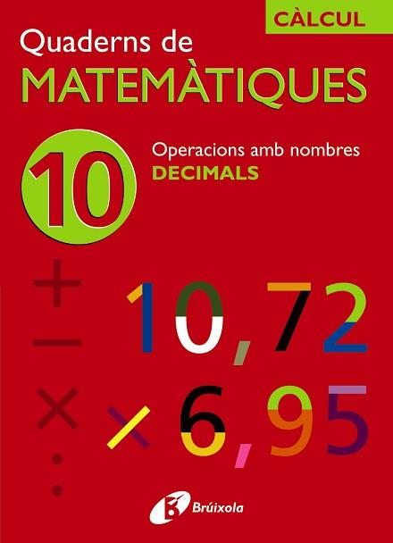 QUADERNS DE MATEMATIQUES 10 | 9788483044216