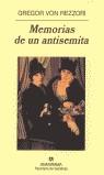 MEMORIAS DE UN ANTISEMITA | 9788433931214 | VON REZZORI, GREGOR