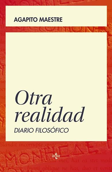 OTRA REALIDAD | 9788430965540 | MAESTRE, AGAPITO