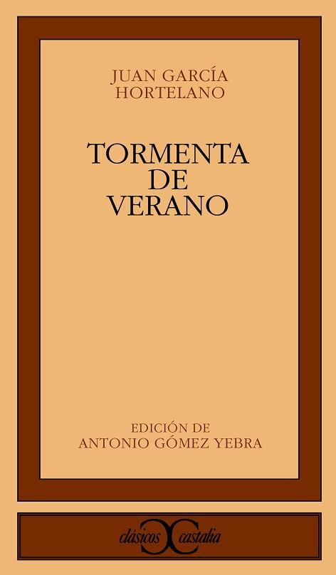 TORMENTA DE VERANO | 9788470395444 | Garc¡a Hortelano, Juan