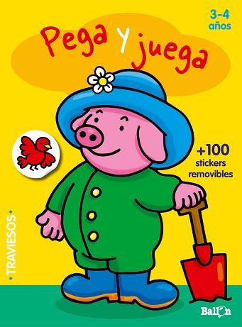 PEGA Y JUEGA - CERDITO (3-4 AÑOS) | 9789463071420 | BALLON