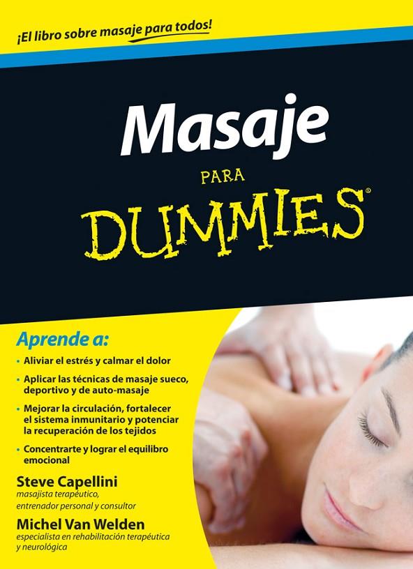 MASAJE PARA DUMMIES | 9788432901447