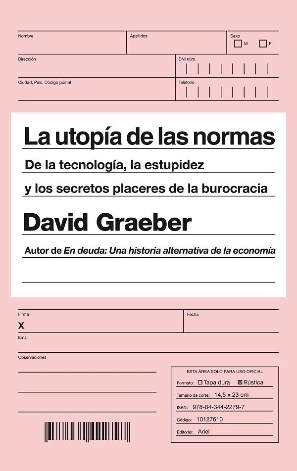 LA UTOPÍA DE LAS NORMAS | 9788434422797 | DAVID GRAEBER