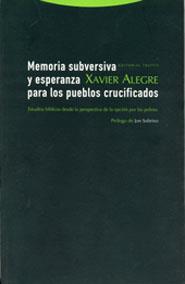 MEMORIA SUBVERSIVA Y ESPERANZA PARA LOS PUEBLOS CRUCIFICADOS | 9788481646436 | ALEGRE, XAVIER