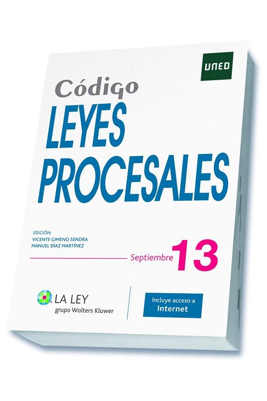 CODIGO LEYES PROCESALES 2013 | 9788490201992 | VICENTE GIMNEO SENDRA Y MANUEL DÍAZ MARTÍNEZ