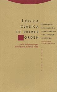 LOGICA CLASICA DE PRIMER ORDEN | 9788481642919