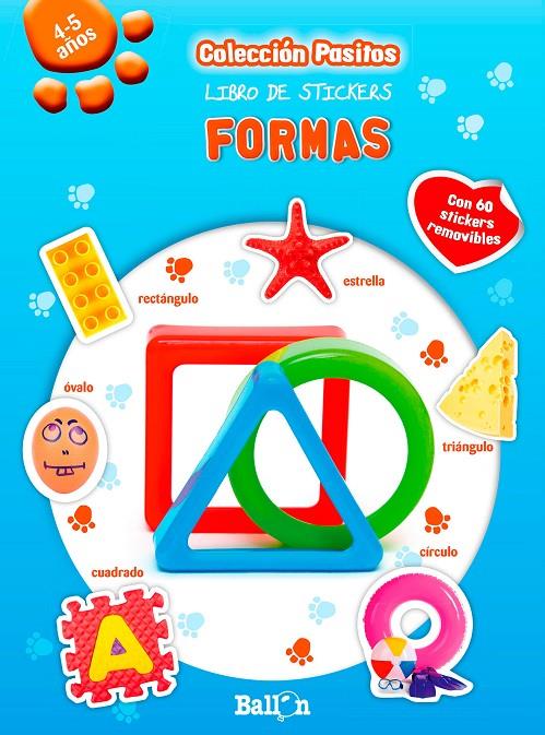 FORMAS - PASITOS LIBRO DE STICKERS | 9789037496420 | BALLON