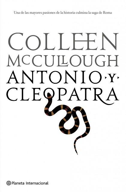 ANTHONY AND CLEOPATRA | 9788408079354 | MCCULLOUGH, COLLEEN